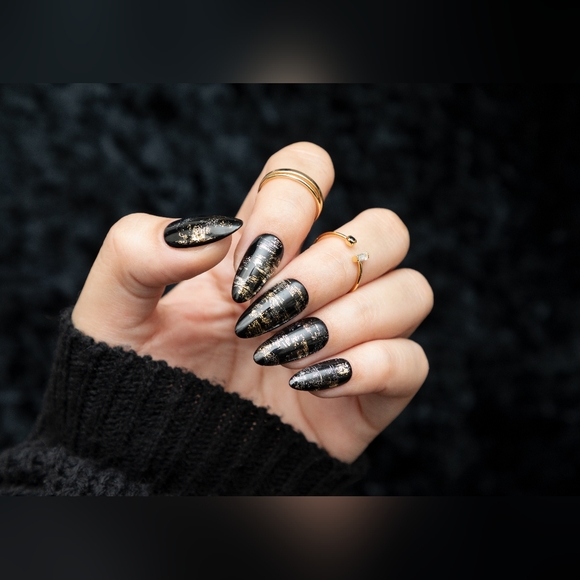 🌟 Star Gazer, Handmade Nail Set - Picture 4 of 13